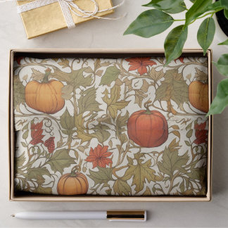 William Morris Pompoenen Wilde Kalkoen Tissuepapier