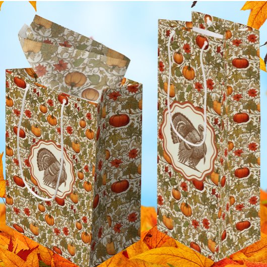 William Morris Pompoenen Wilde Kalkoen Wijn Cadeautas
