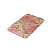 William Morris Poppies Floral Art Nouveau Pattern Badmat (Gekanteld)