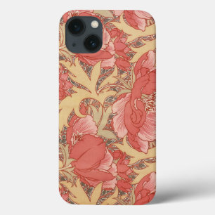 William Morris Poppies Floral Art Nouveau Pattern Case-Mate iPhone Case