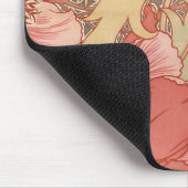 William Morris Poppies Floral Art Nouveau Pattern Muismat (Hoek)