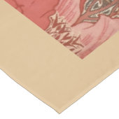 William Morris Poppies Floral Art Nouveau Pattern Tafelkleed (Gekanteld)