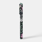 William Morris Poppy Botanical Victorian Wallpaper iPhone Hoesje (Linkerkant)