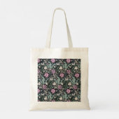 William Morris Poppy Botanical Victorian Wallpaper Tote Bag (Achterkant)