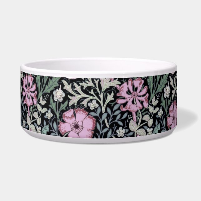 William Morris Poppy Botanical Victorian Wallpaper Voerbakje (Voorkant)