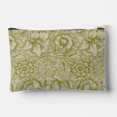 William Morris Poppy Classic Floral Green Etui (Achterkant)