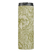 William Morris Poppy Classic Floral Green Thermosbeker (Achterkant)