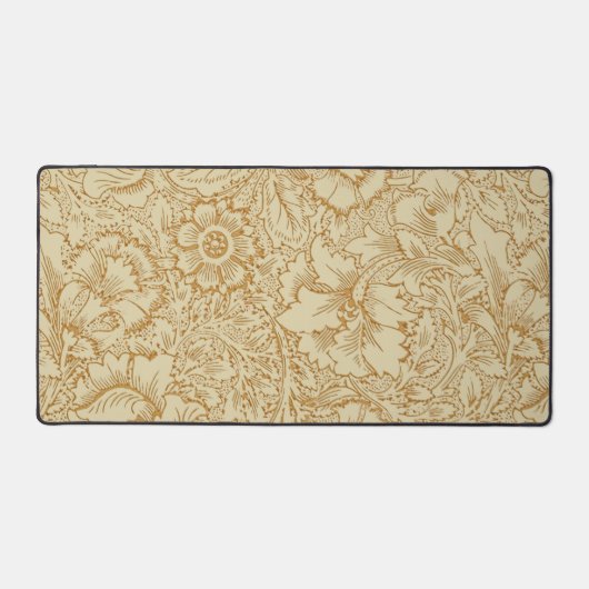 William Morris Poppy Floral Wallpaper Bureaumat (Voorkant)