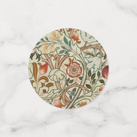 William Morris Poppy Floral Wallpaper Confetti (Kleine voorkant)