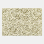 William Morris Poppy Floral Wallpaper Inpakpapier Vel (Voorkant 3)