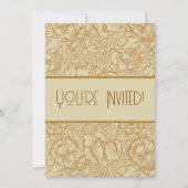 William Morris Poppy Floral Wallpaper Kaart (Voorkant)