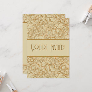 William Morris Poppy Floral Wallpaper Kaart