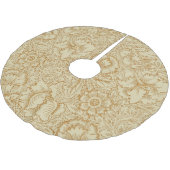 William Morris Poppy Floral Wallpaper Kerstboom Rok (Gekanteld)