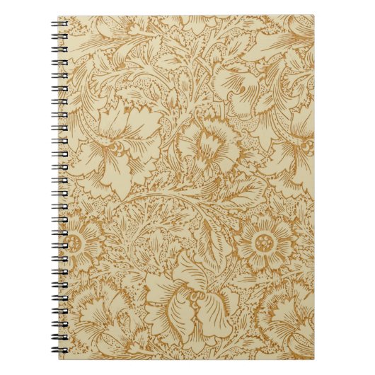 William Morris Poppy Floral Wallpaper Notitieboek (Voorkant)