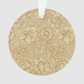 William Morris Poppy Floral Wallpaper Ornament (voorkant)