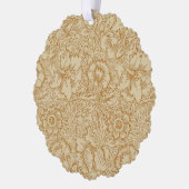 William Morris Poppy Floral Wallpaper Ornament Kaart (Links)