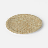 William Morris Poppy Floral Wallpaper Papieren Bordje (Gekanteld)