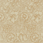 William Morris Poppy Floral Wallpaper Sticker (Voorkant)