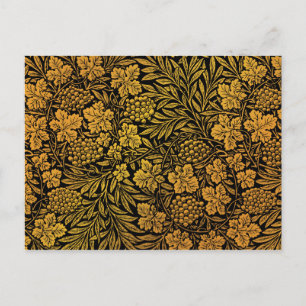 William Morris populair patroon, Gouden Bloem Briefkaart