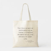 William Morris Portret Bibliotheektas Tote Bag (Achterkant)