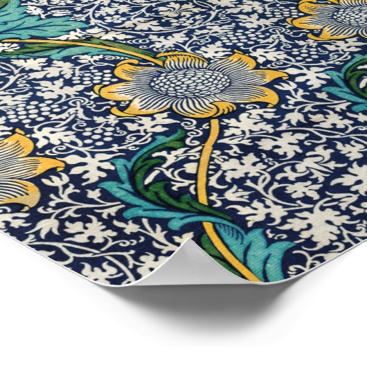 William morris poster (Hoek)