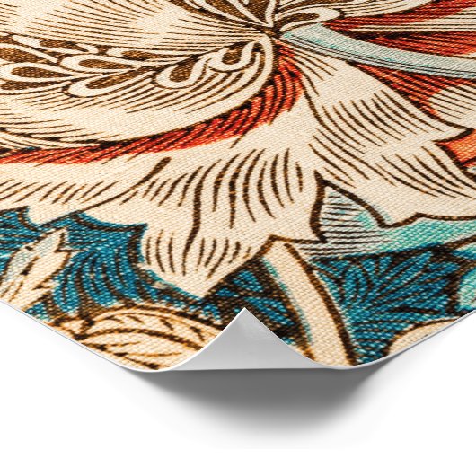 William morris poster (Hoek)