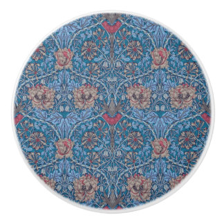 William Morris, prachtig, bloempatroon, Keramische Knop