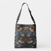 William Morris, prachtig patroon, art nouveau, vin Crossbody Tas (Achterkant)