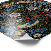 William Morris, prachtig patroon, art nouveau, vin Foto Afdruk (Hoek)