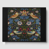 William Morris, prachtig patroon, art nouveau, vin Gastenboek (Voorkant)