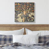 William Morris prachtige nieuwe kunstwerken Canvas Afdruk (Insitu (Slaapkamer))