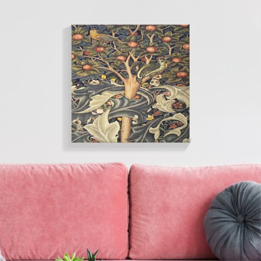 William Morris prachtige nieuwe kunstwerken Canvas Afdruk (Insitu (Woonkamer))