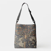 William Morris prachtige nieuwe kunstwerken Crossbody Tas (Achterkant)