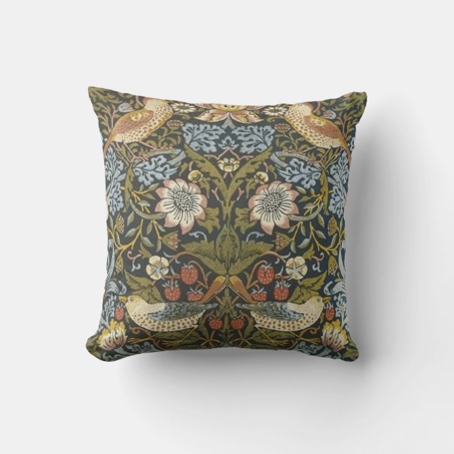  William Morris Pre Raphaelite Art Kussen (Voorkant)