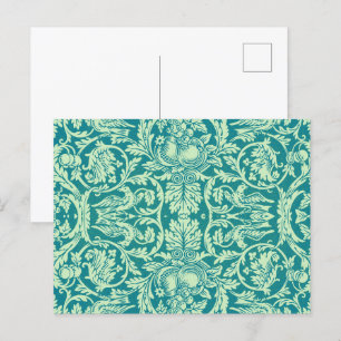 William Morris Queen  Bird & Floral Classic Briefkaart