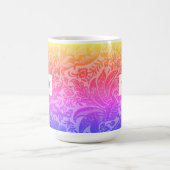 William Morris Rainbow Botanical Monogram Koffiemok (Center)