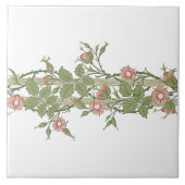 William Morris Rambler Bloemen Frieze Patroon Tegeltje (Voorkant)