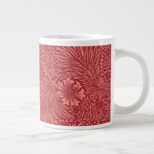 William Morris Red Marigold Pattern Grote Koffiekop (Rechts)