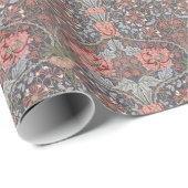 William Morris Red Wallpaper Design Cadeaupapier (Rol Hoek)