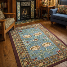 William Morris Retro Victoriaanse Tijdperk Bloemmo