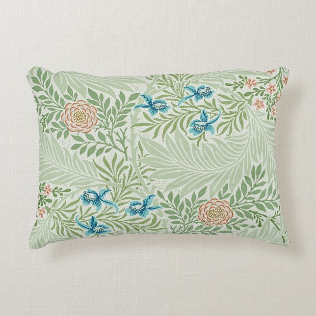 William Morris Ridderspoor Accent Kussen (Voorkant)