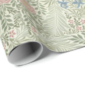 William Morris Ridderspoor Bloem Behang Cadeaupapier (Rol Hoek)
