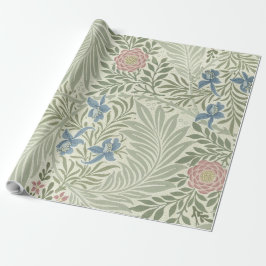 William Morris Ridderspoor Bloem Behang Cadeaupapier