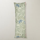William Morris Ridderspoor Bloem Behang Lichaamskussen (Achterkant (Verticaal))
