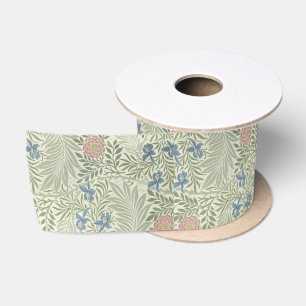 William Morris Ridderspoor Bloem Behang Satijnen Lint