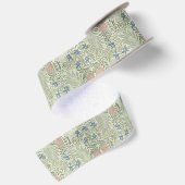 William Morris Ridderspoor Bloem Behang Satijnen Lint (Achterkant)