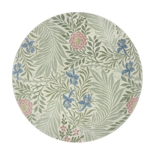 William Morris Ridderspoor Bloem Behang Snijplank (Voorkant)