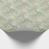 William Morris Ridderspoor Bloemig Behang Cadeaupapier (Hoek)