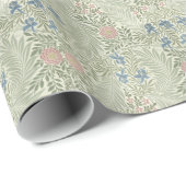 William Morris Ridderspoor Bloemig Behang Cadeaupapier (Rol Hoek)