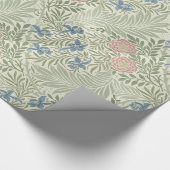 William Morris Ridderspoor Bloemig Behang Cadeaupapier (Hoek)